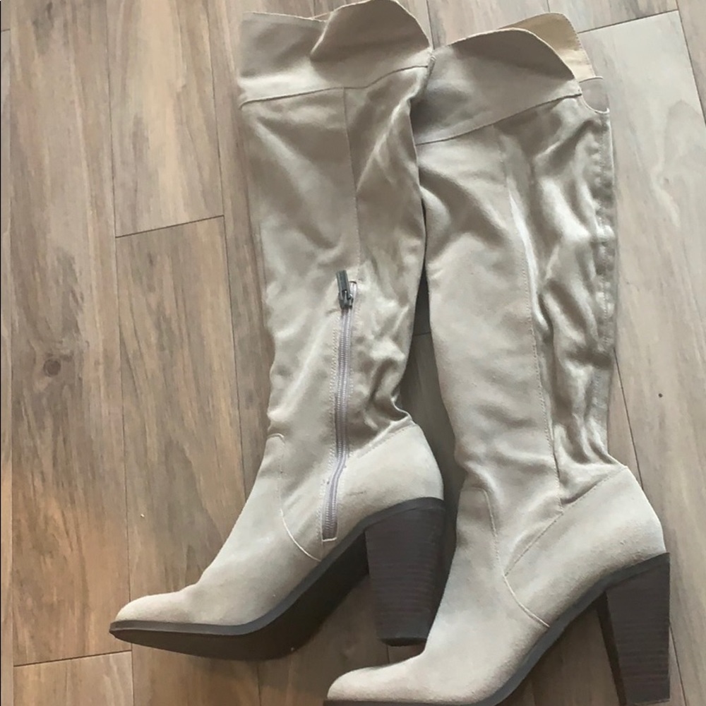 KENNETH COLE REACTION over the knee boots!!!